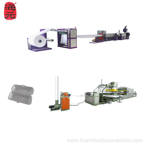 PS Foam Thermocol Food Box Making Machine